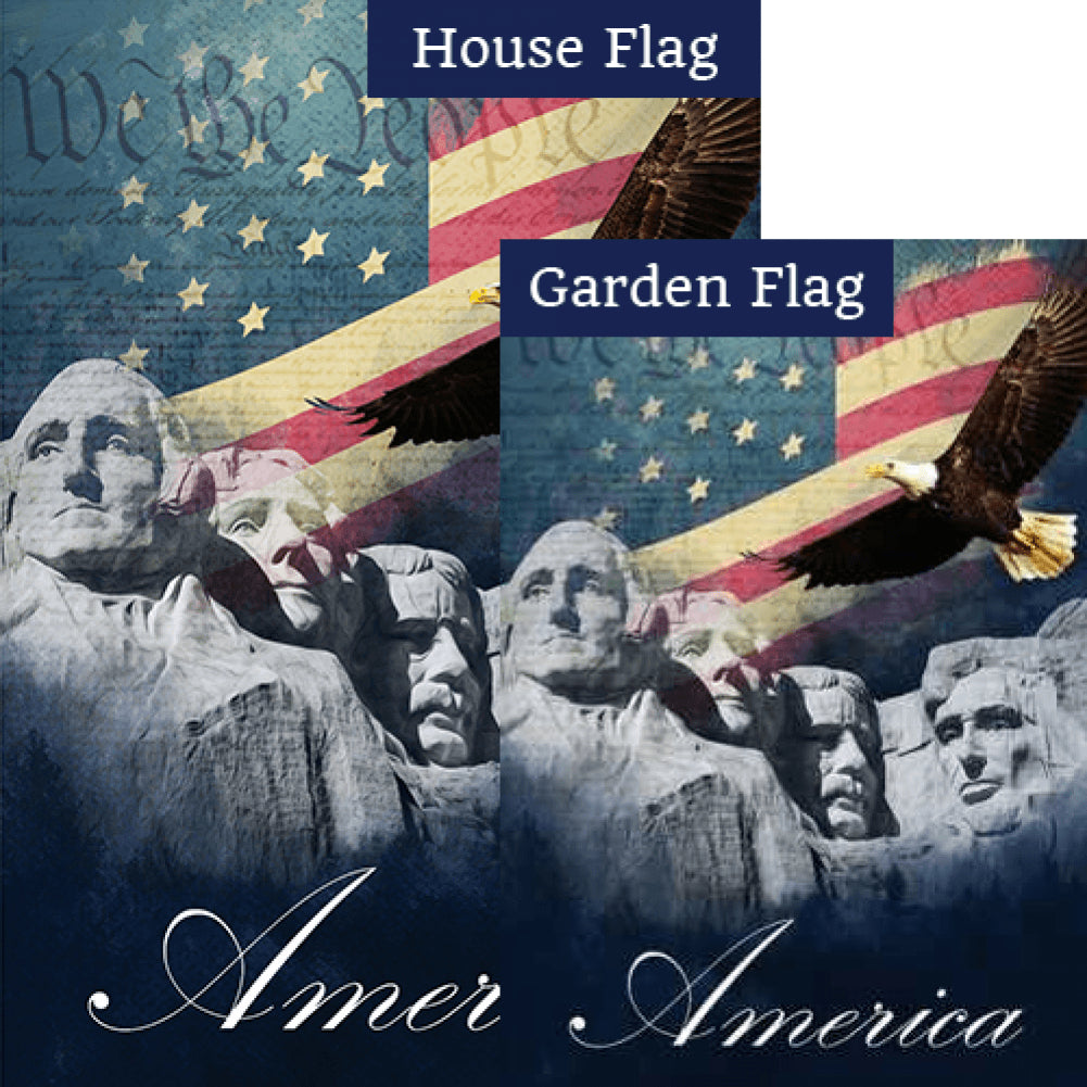We the People Flags Set (2 Pieces)