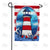 American Lighthouse Double Sided Garden Flag