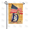 Patriotic Band Double Sided Garden Flag