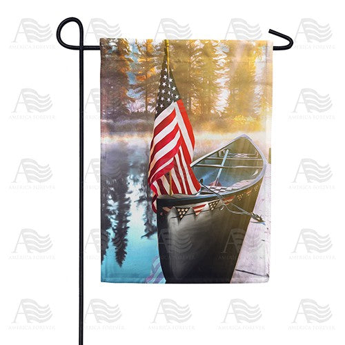 Leisure Lake Double Sided Garden Flag