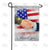 America Thanks You Double Sided Garden Flag