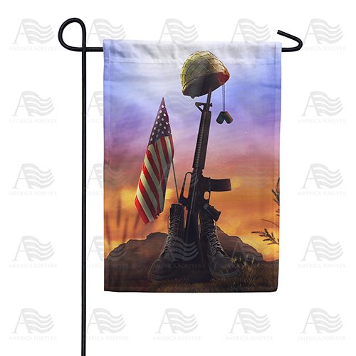 Lest We Forget Double Sided Garden Flag