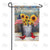 Sunflower and Cardinals Welcome Double Sided Garden Flag