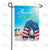 American Summer Flip Flops Double Sided Garden Flag
