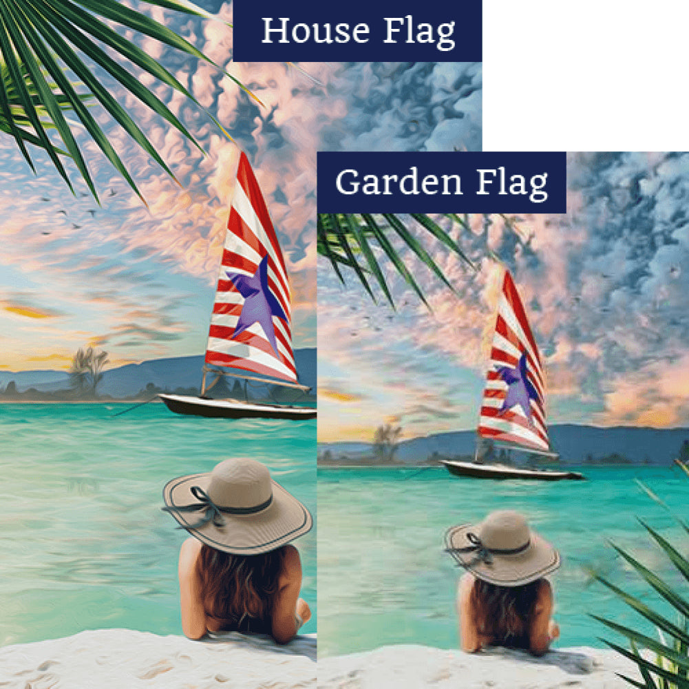 Summer Getaway Flags Set (2 Pieces)
