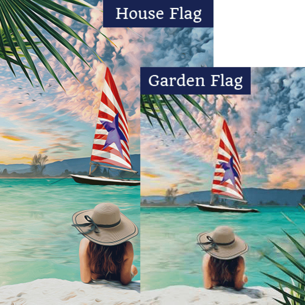 Summer Getaway Flags Set (2 Pieces)