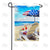 Beach Party For Two Double Sided Garden Flag