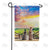 Unexplored World Awaits Double Sided Garden Flag