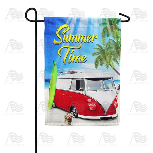 Beach Cruisin' Double Sided Garden Flag