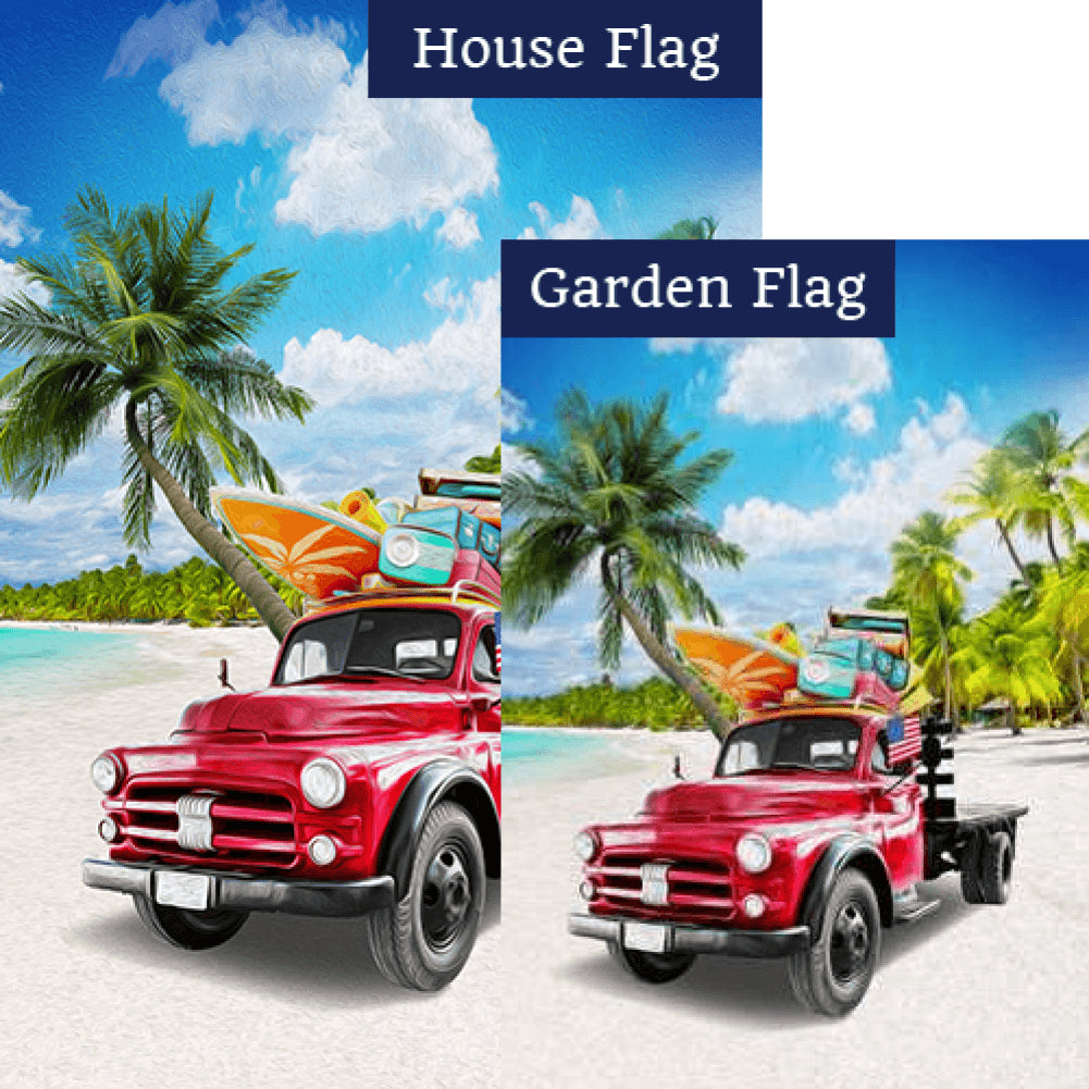 The Beach Hillbillies Flags Set (2 Pieces)