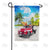 The Beach Hillbillies Double Sided Garden Flag