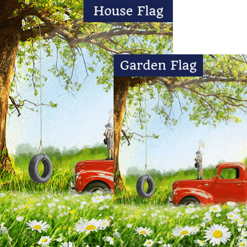 Butterfly Catcher Flags Set (2 Pieces)