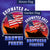 Shipmates Once, Brothers Forever Double Sided Flags Set (2 Pieces)