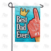 #1 Dad Double Sided Garden Flag