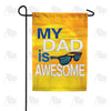 Awesome Dad Double Sided Garden Flag