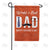 World's Best Dad Double Sided Garden Flag