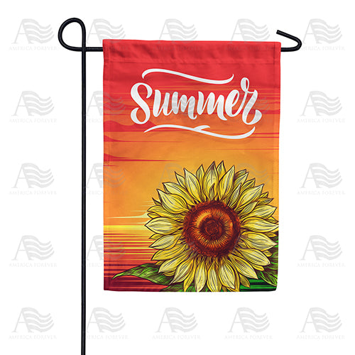 Summer Scorcher Double Sided Garden Flag