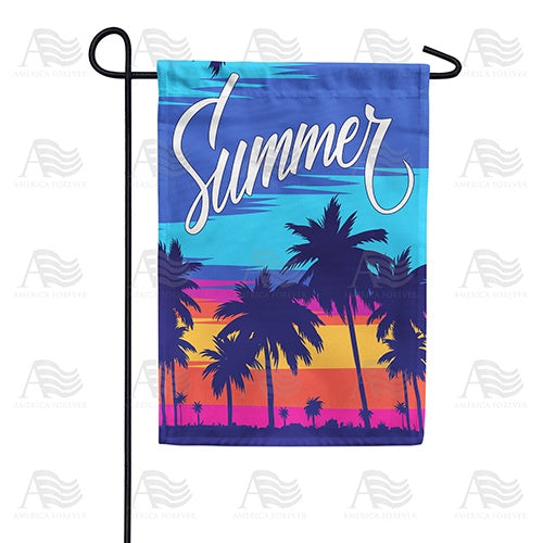 Summer Night Double Sided Garden Flag