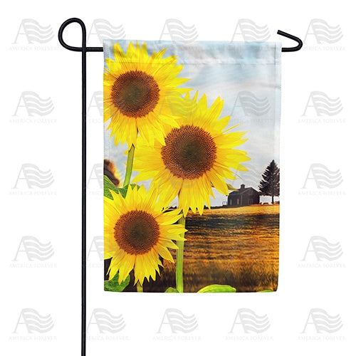 Country Sunshine Double Sided Garden Flag