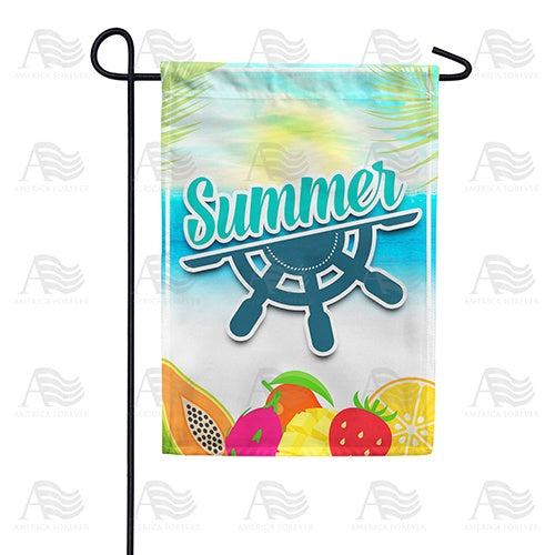 Summer Citrus Double Sided Garden Flag