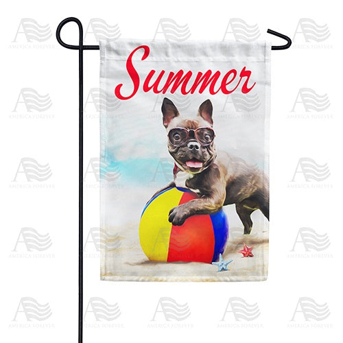 Beachball Fun Double Sided Garden Flag