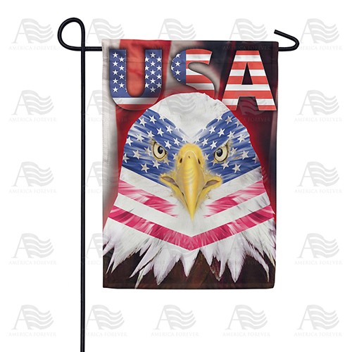 All American Eagle Double Sided Garden Flag