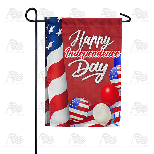 Independence Day Party Double Sided Garden Flag