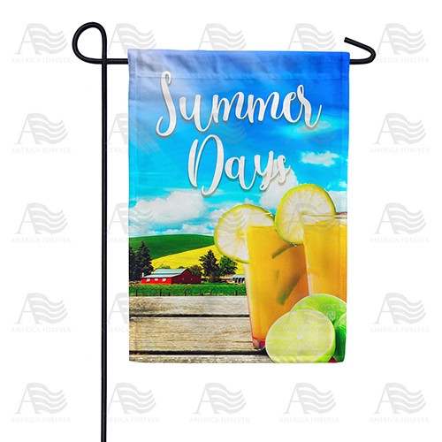 Summer Quencher Double Sided Garden Flag