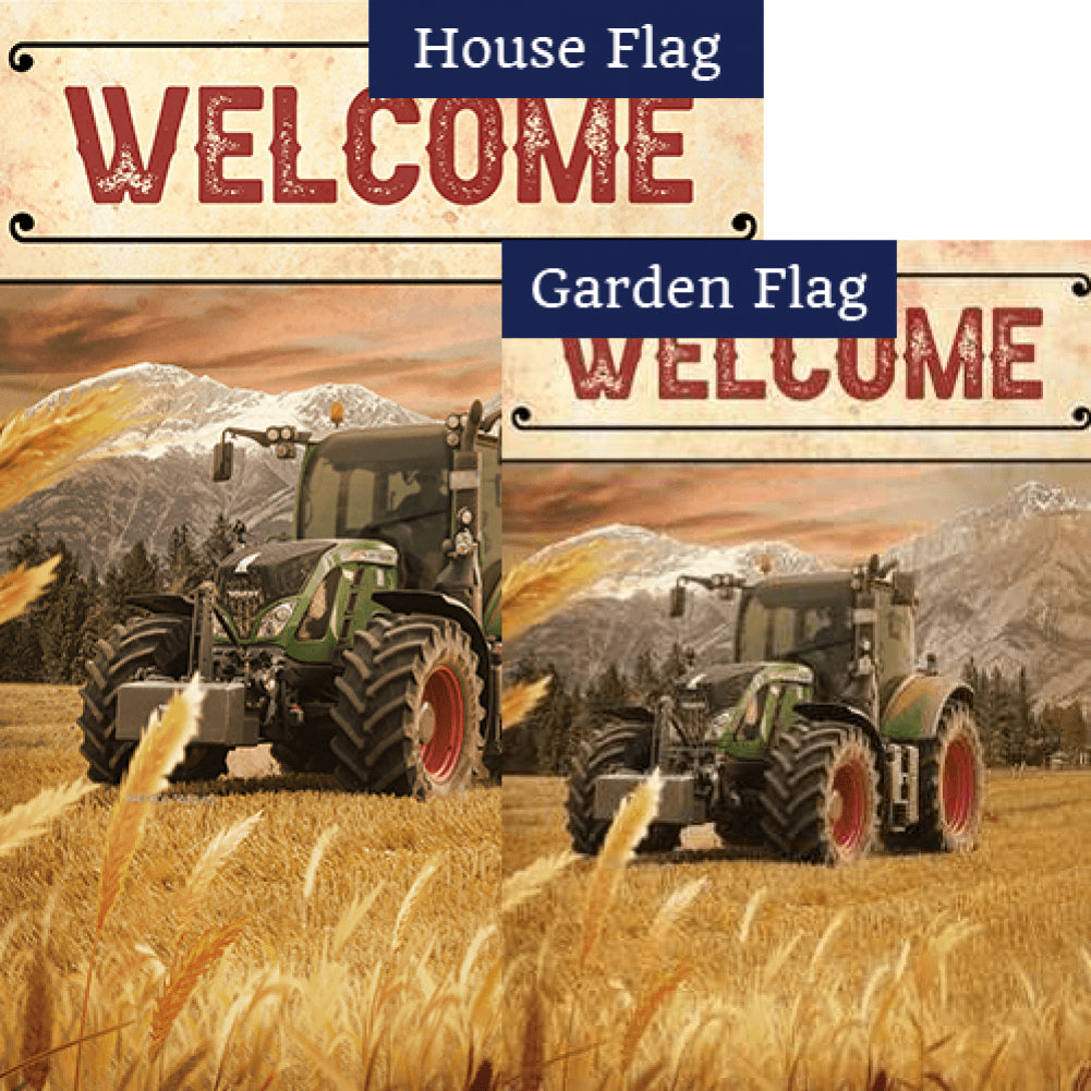 American Farmer Double Sided Flags Set (2 Pieces)