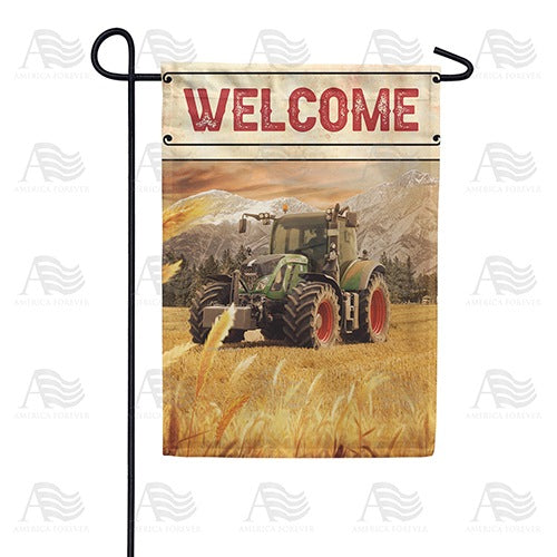 American Farmer Double Sided Garden Flag