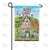 Folk Art Bless Our Home Double Sided Garden Flag