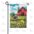 Morning at the Barn Double Sided Garden Flag