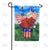 Uncle Sam's Flower Hat Double Sided Garden Flag