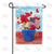 Stars, Stripes And Roses Double Sided Garden Flag