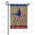 America Forever Patriotic Star Welcome Double Sided Garden Flag