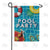 Pool Party Double Sided Garden Flag