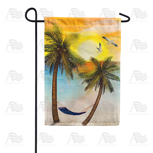 Hammock Heaven Double Sided Garden Flag