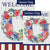 Patriotic Wreath Flags Set (2 Pieces)