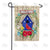 American Avian Wreath Double Sided Garden Flag