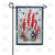 Flag Draped Gnome Double Sided Garden Flag