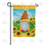Beeutiful Sunny Day Gnome Double Sided Garden Flag