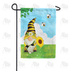 Let it Bee Gnome Double Sided Garden Flag