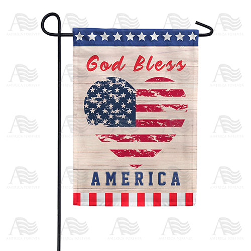 American Prayer Double Sided Garden Flag