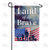 Land Of The Brave Double Sided Garden Flag