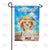 Sun Bonnet Puppy Double Sided Garden Flag