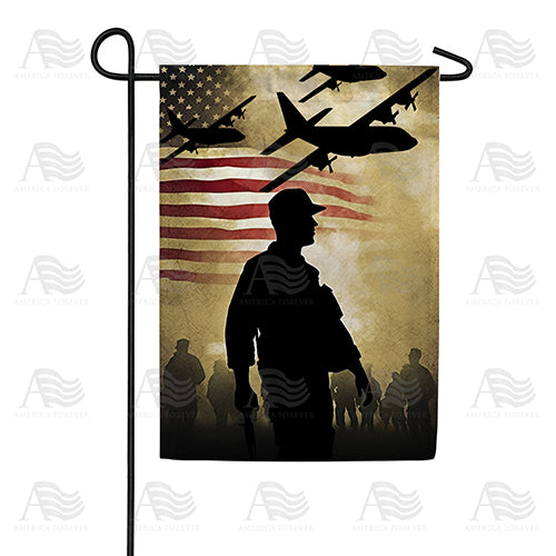 US Ground & Air Military Double Sided Garden Flag