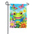 Whimsical Frog Double Sided Garden Flag
