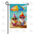 Gnome Beach Buddies Double Sided Garden Flag