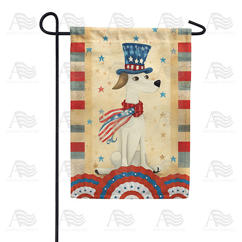 American Canine Hero Double Sided Garden Flag