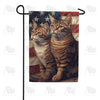Pawsitively Patriotic Proud Double Sided Garden Flag